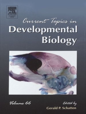 cover image of Current Topics in Developmental Biology